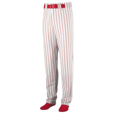 Red and White Baseball Pants